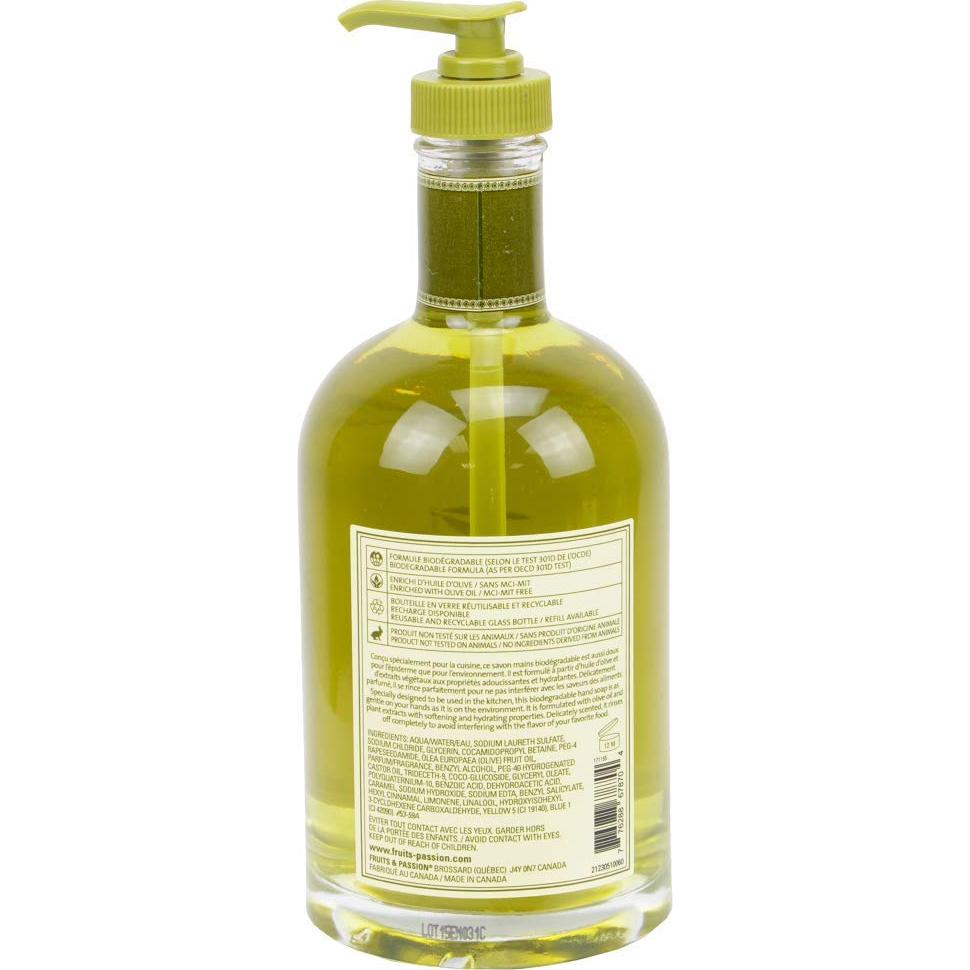 Jabón de Manos Frutas y Pasión Cilantro y Olivo 500 ml