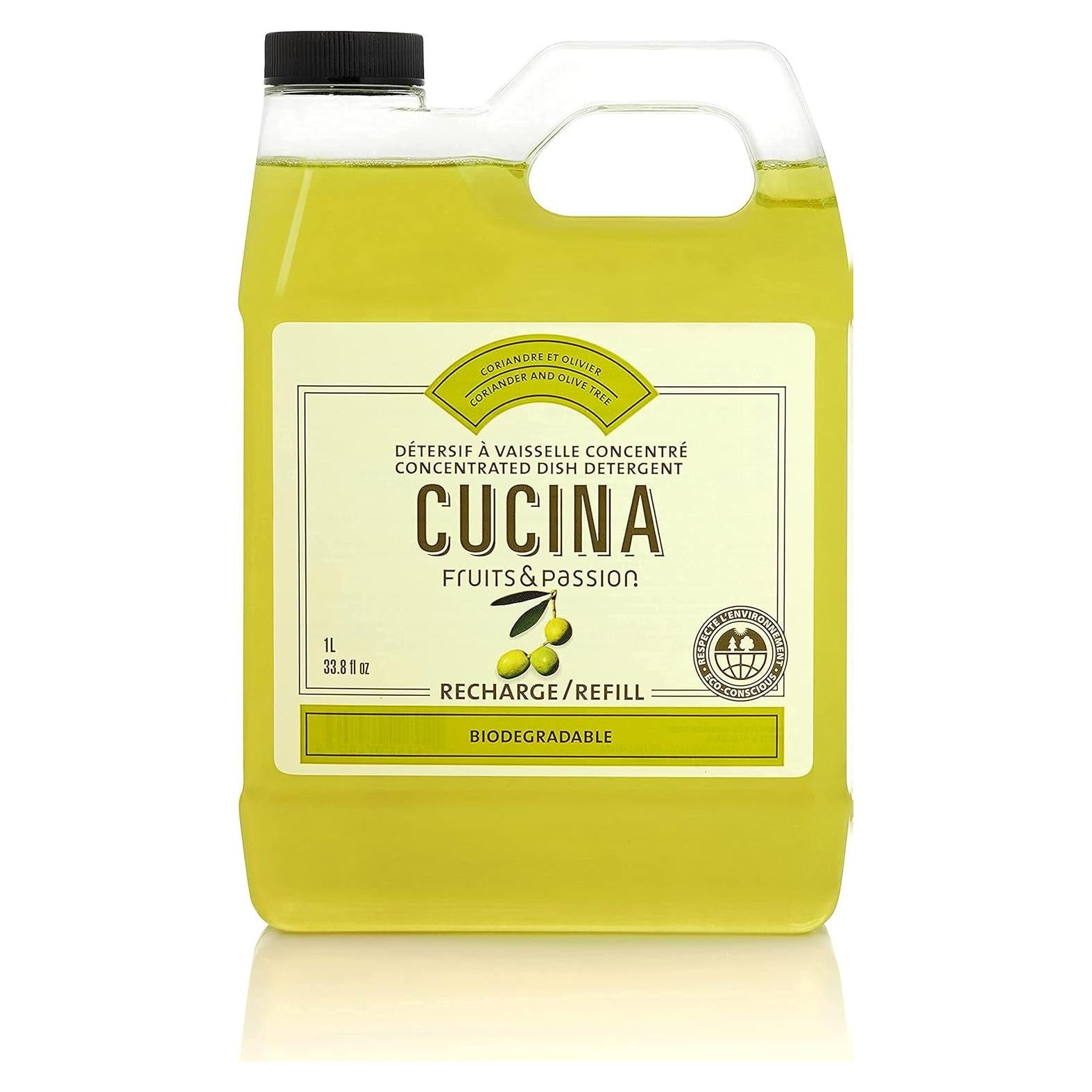 Detergente para Platos Cucina 1006 ml Cilantro y Olivo
