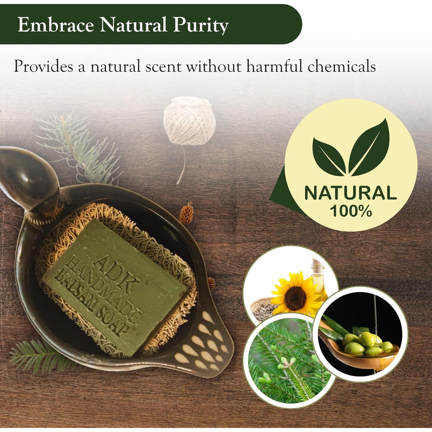 Jabón Natural Vegano ADK de Balsamo 113.4 g - Hidratante Piel Sensible