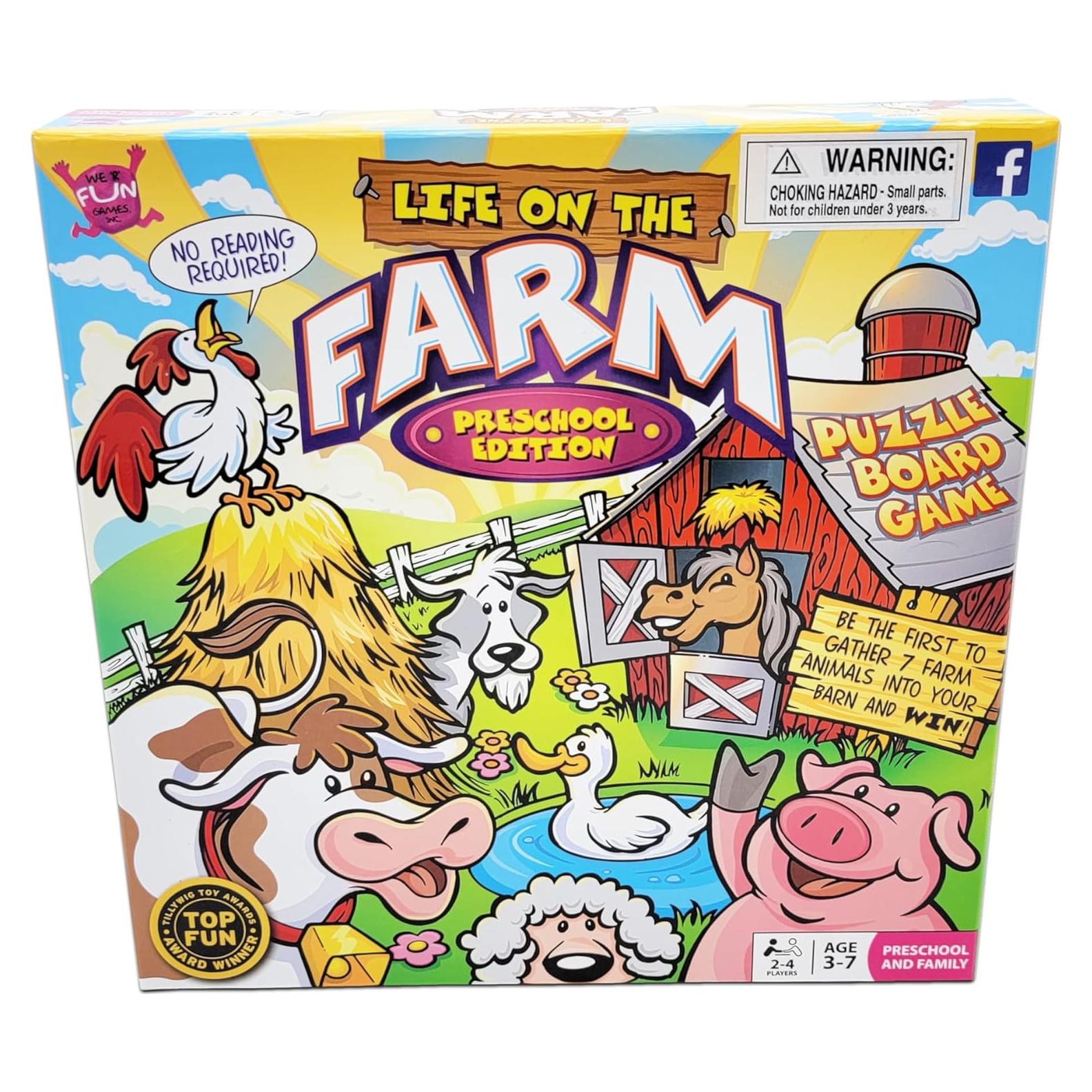 Juego de Mesa Vida en la Granja We R Fun - Preescolar