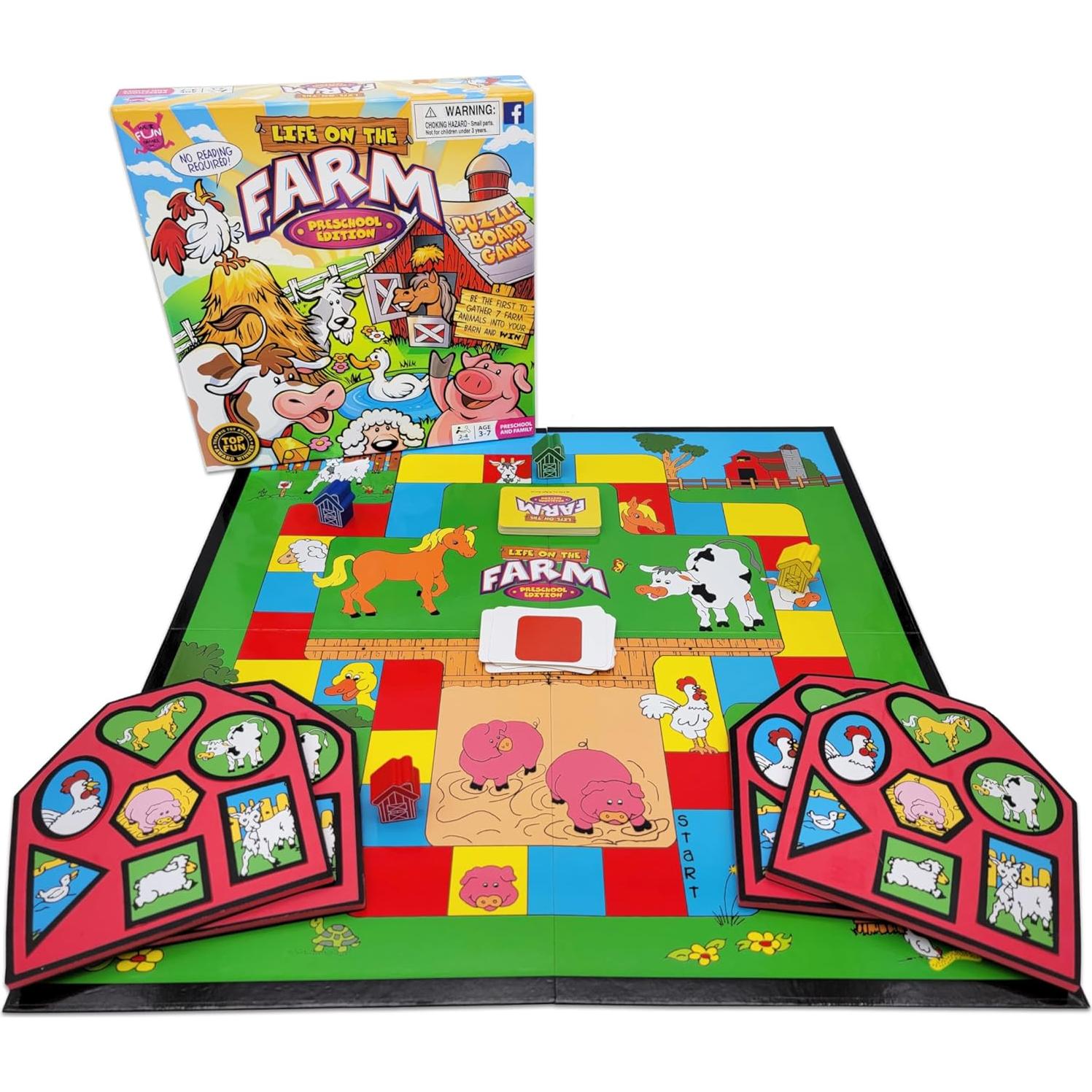 Juego de Mesa Vida en la Granja We R Fun - Preescolar