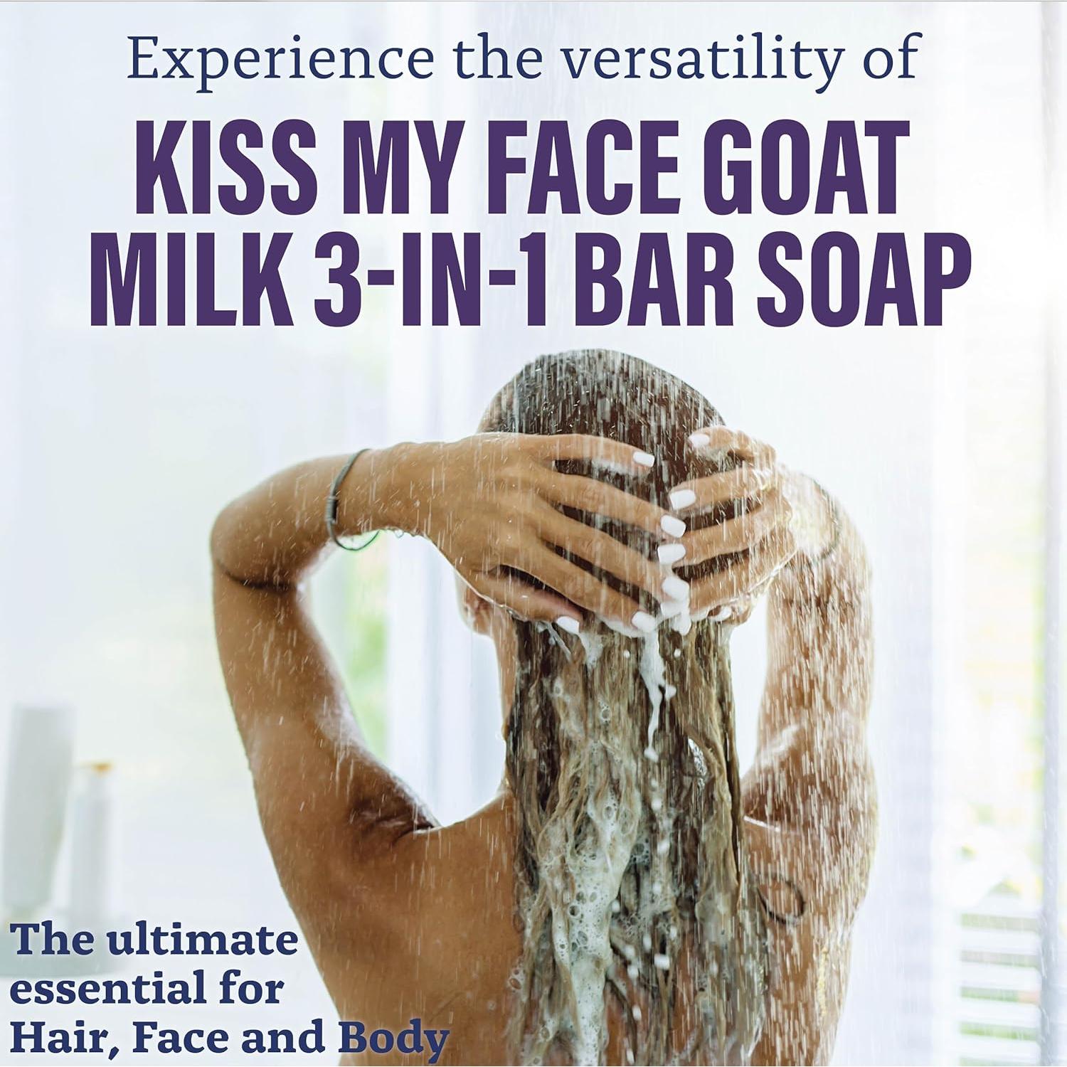 Jabón 3-en-1 Kiss My Face - Grosella Negra y Vainilla - 113g