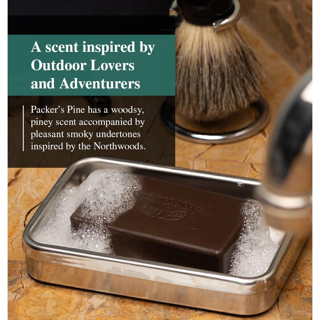 Jabón de Alquitrán de Pino Packer | Natural 3 x 90g