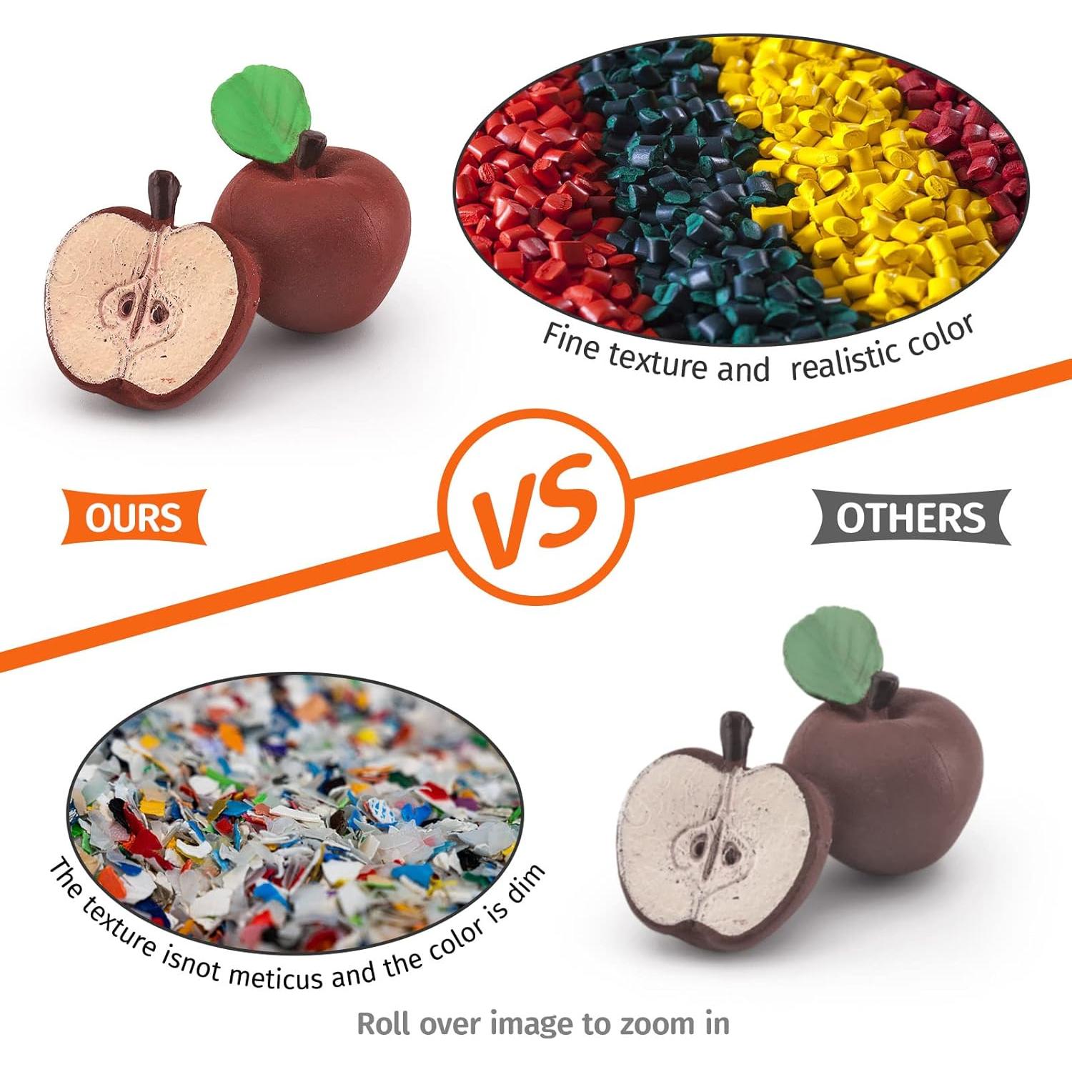 Conjunto de Juguetes de Frutas y Verduras GUFOPONAS 8 Piezas