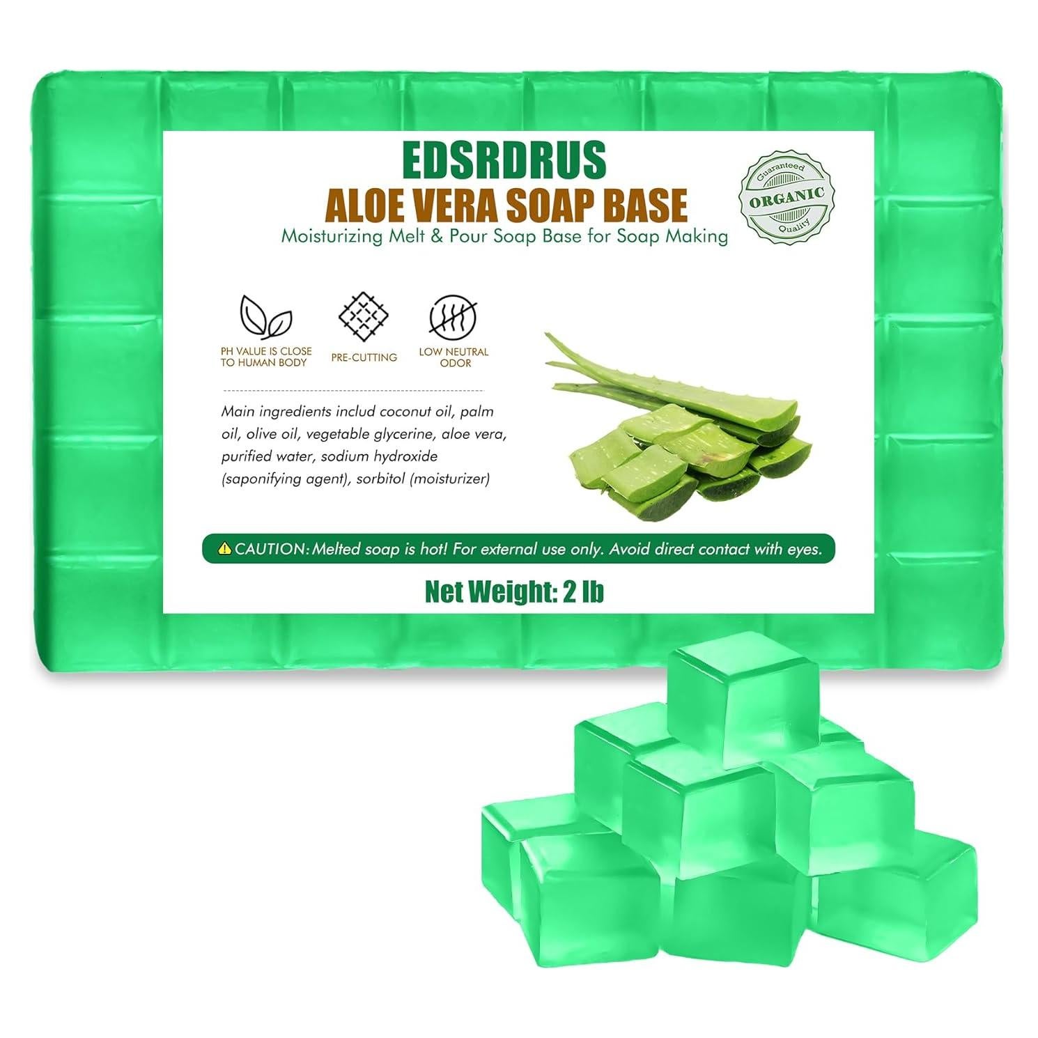 Base de Jabón Glicerina EDSRDRUS 0.91 kg Hidratante DIY