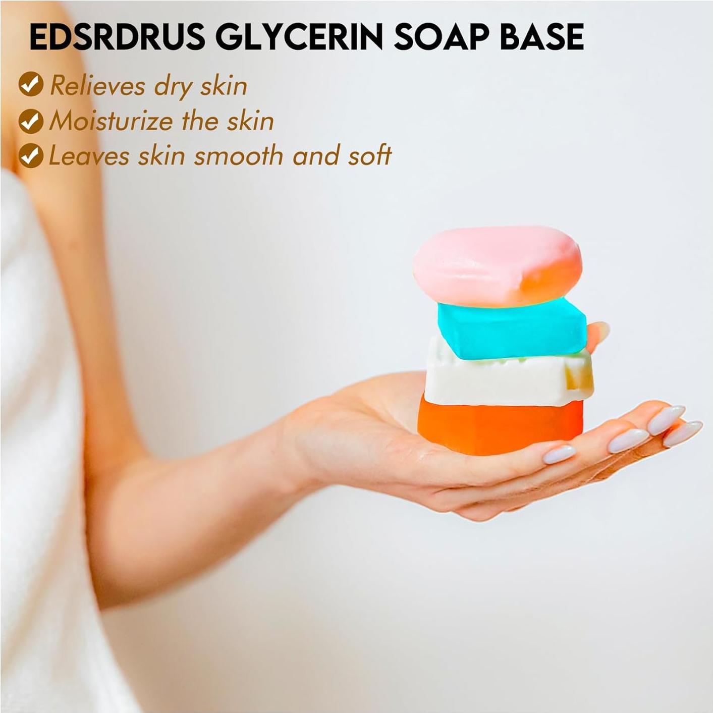 Base de Jabón Glicerina EDSRDRUS 0.91 kg Hidratante DIY