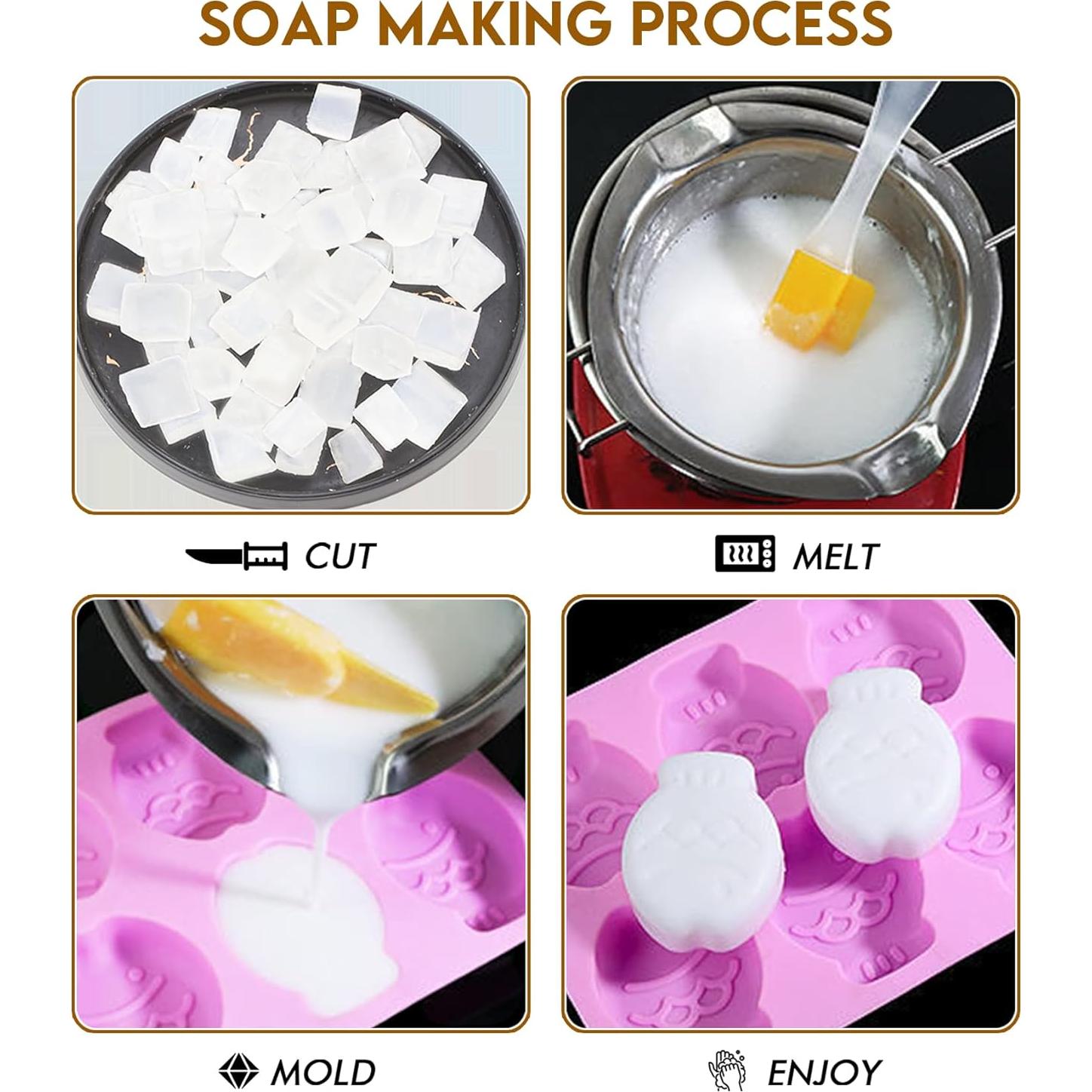 Base de Jabón Glicerina EDSRDRUS 0.91 kg Hidratante DIY