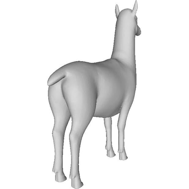 Figura de Granja Alpaca Cabra Oveja Printle Personalizada