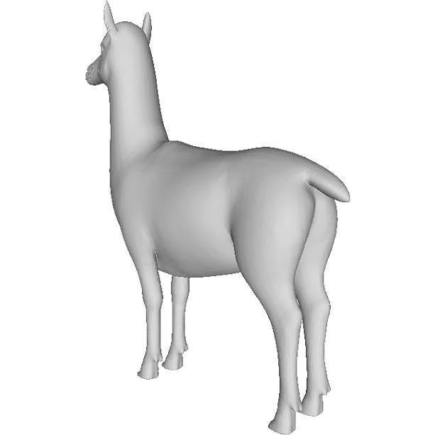 Figura de Granja Alpaca Cabra Oveja Printle Personalizada