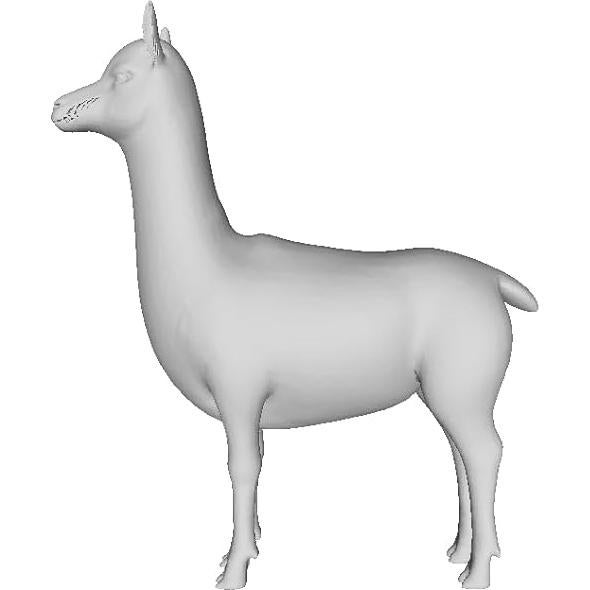 Figura de Granja Alpaca Cabra Oveja Printle Personalizada