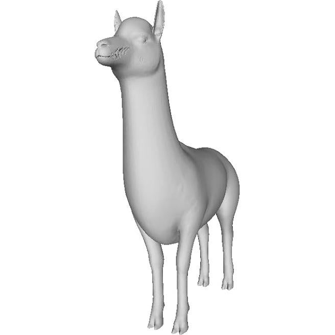 Figura de Granja Alpaca Cabra Oveja Printle Personalizada