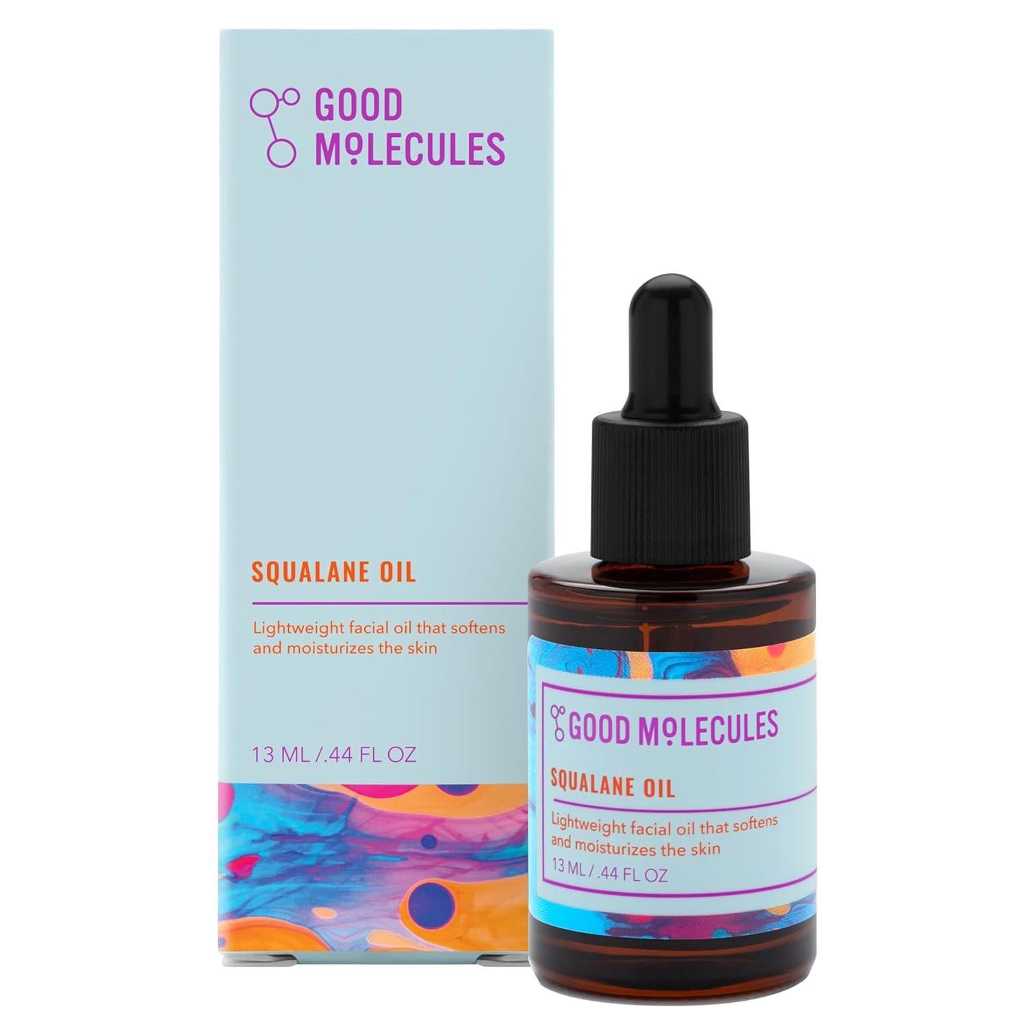 Aceite de Esqualano Good Molecules 13ml - Hidratante Facial y Capilar