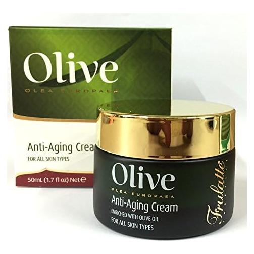 Crema Anti Envejecimiento Olive 50ml con Aceite de Oliva Orgánico