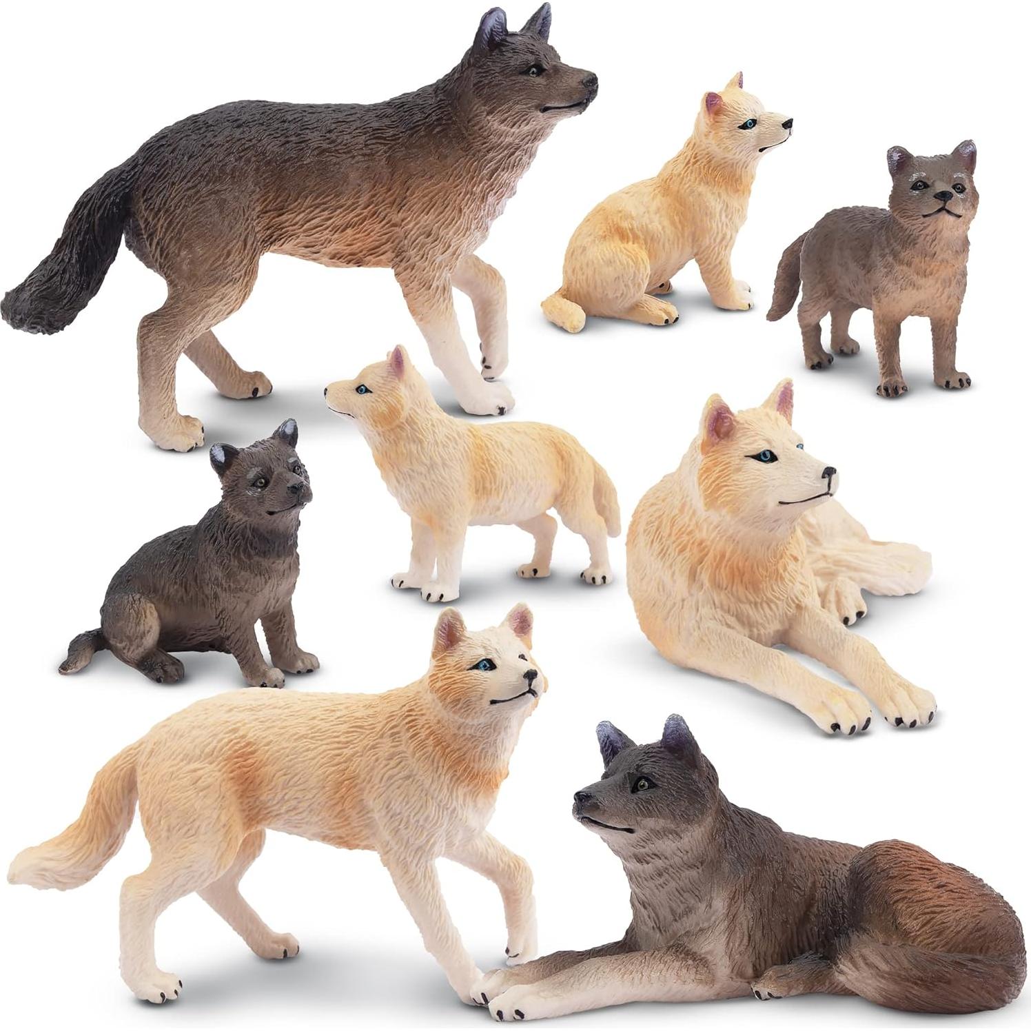 Figuras de Animales Toymany 16PCS Granja y Bosque