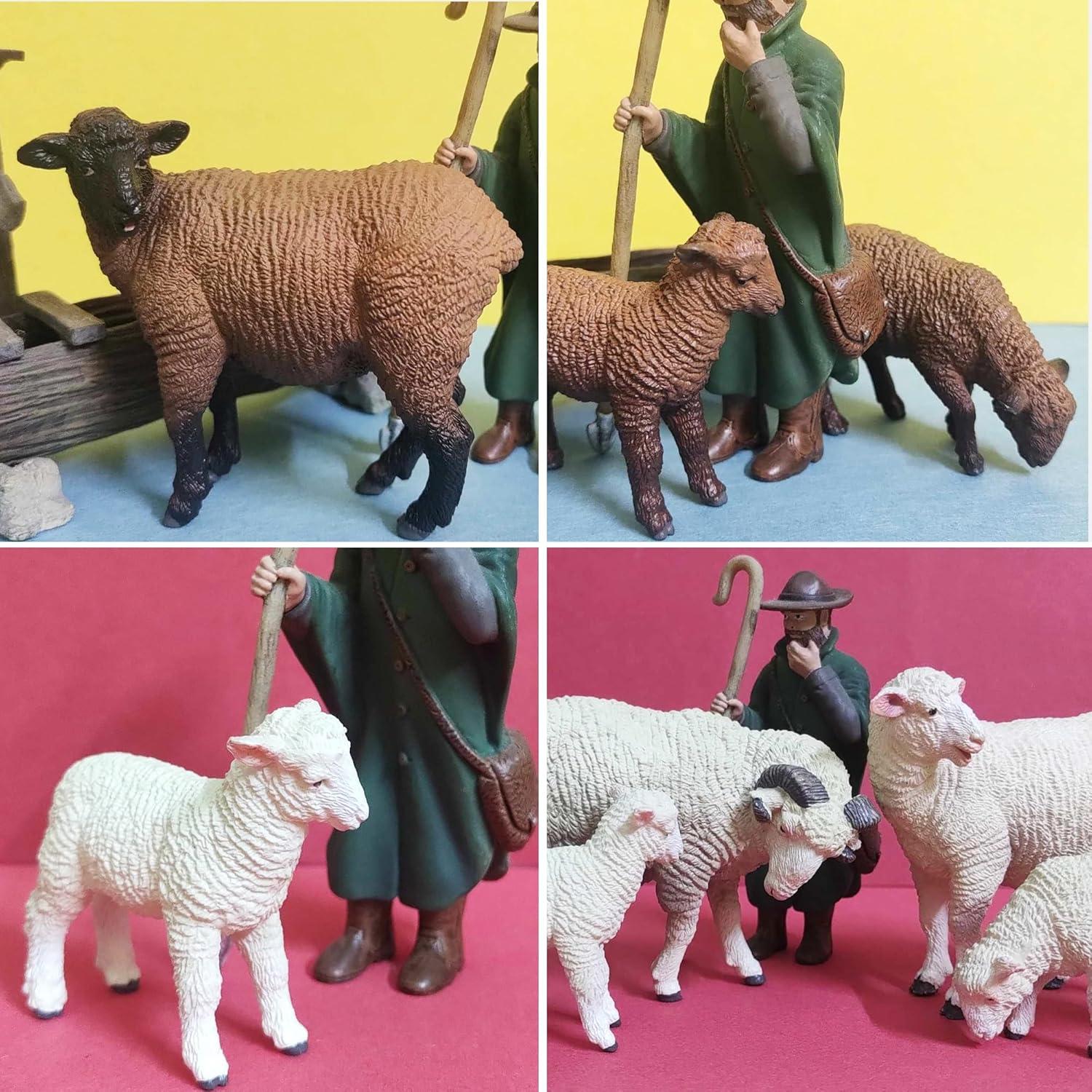 Figuras de Animales Toymany 16PCS Granja y Bosque