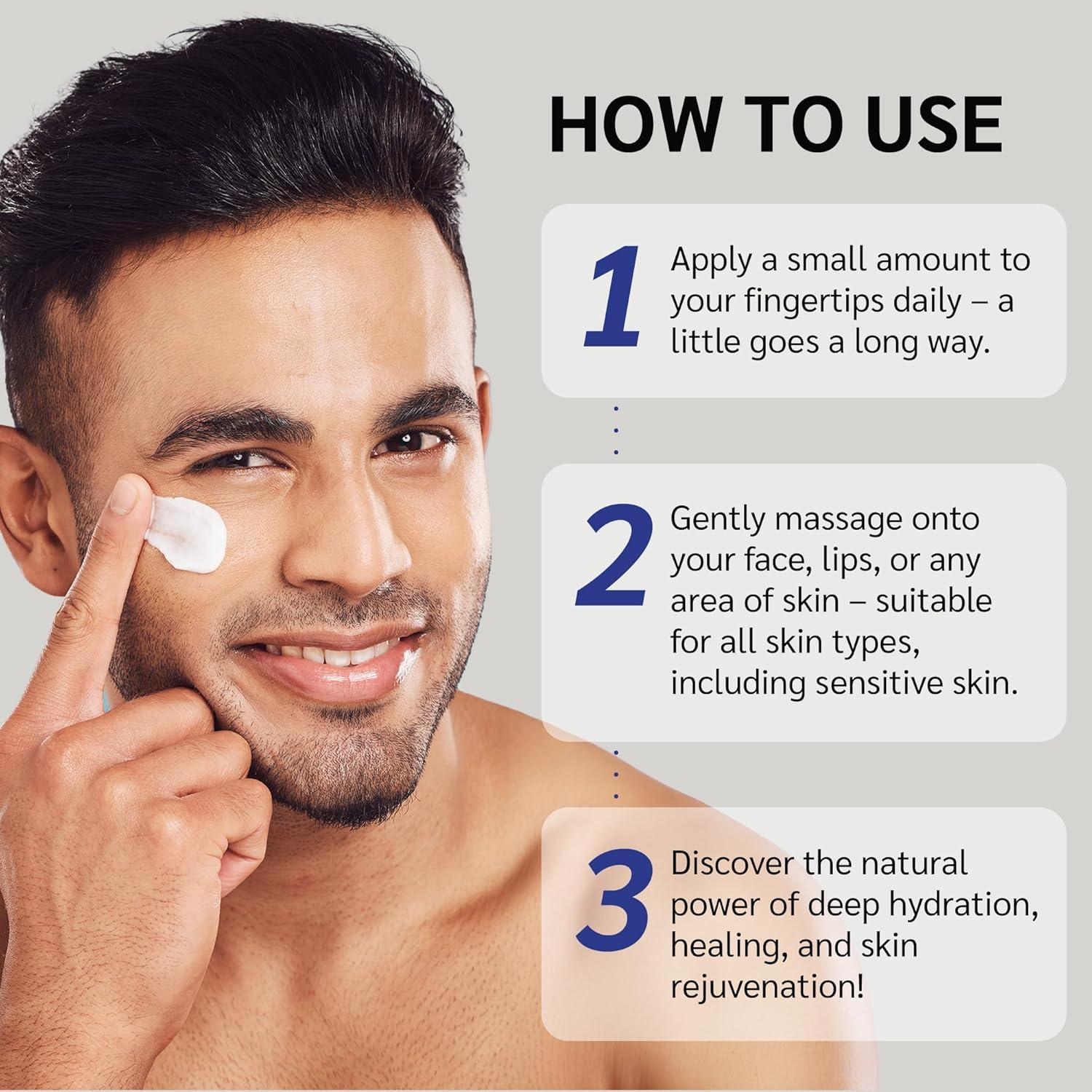 Bálsamo Hidratante Facial Uttse 48g Manteca de Res y Miel