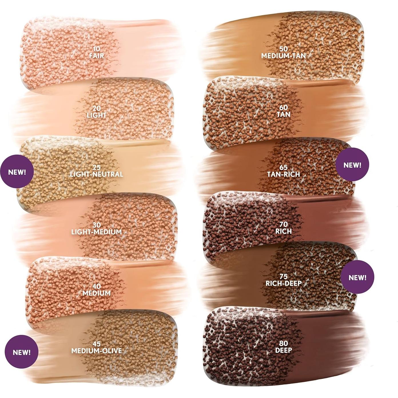 Base de Maquillaje Híbrida Covergirl Simply Ageless 45 Medio-Oliva 28.35g