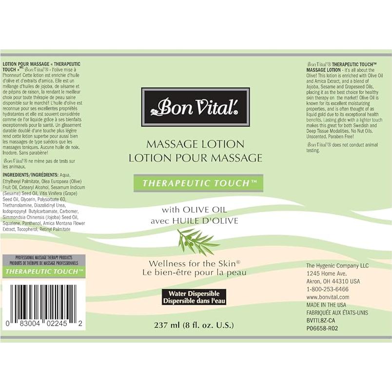 Loción de Masaje Bon Vital Therapeutic Touch 226.8 g