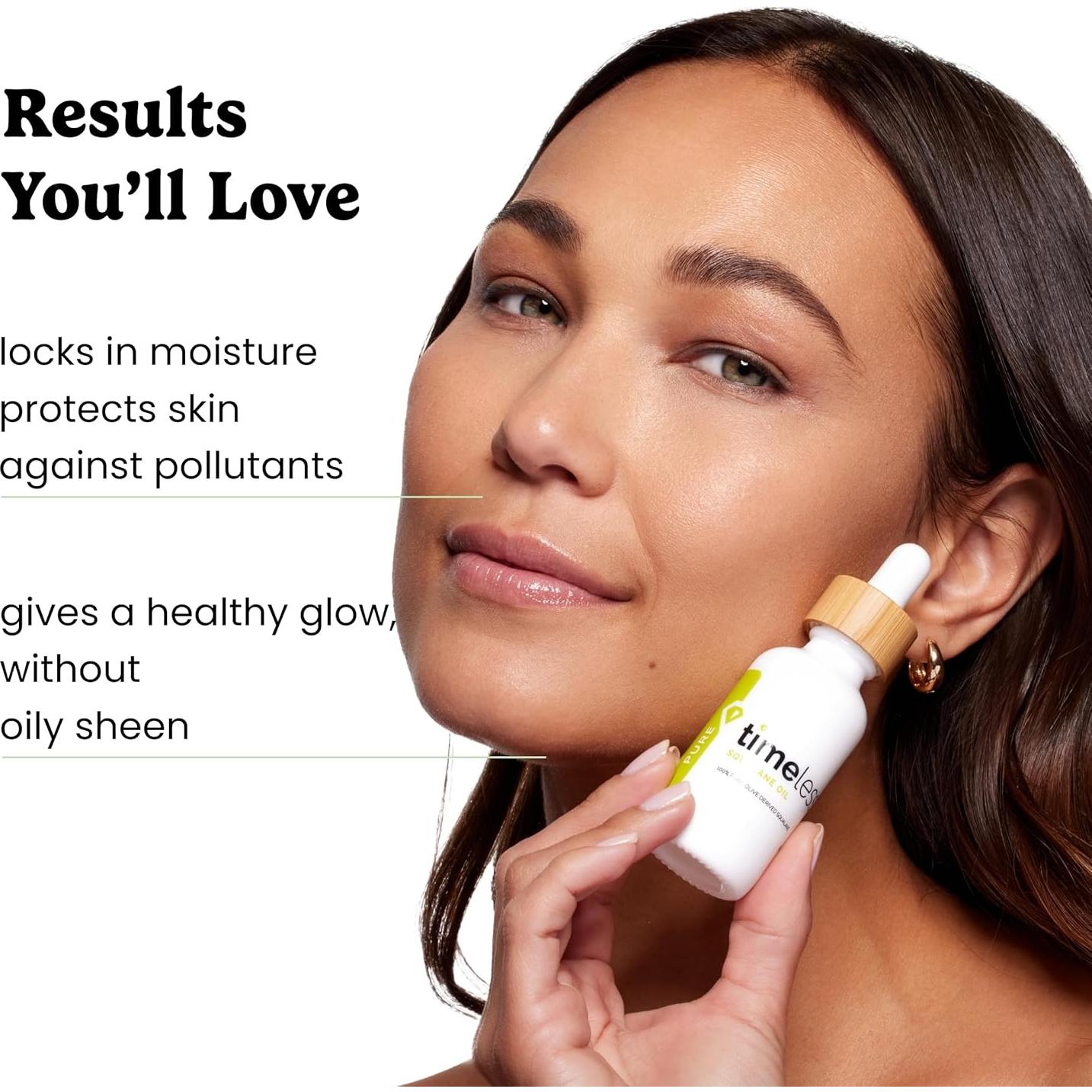 Aceite de Squalano 100% Puro Timeless Skin Care 28.35 g