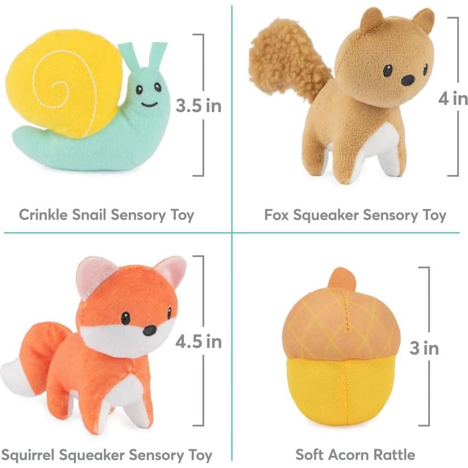 Set de Juego Amigos del Bosque GUND - 5 Piezas Personalizado