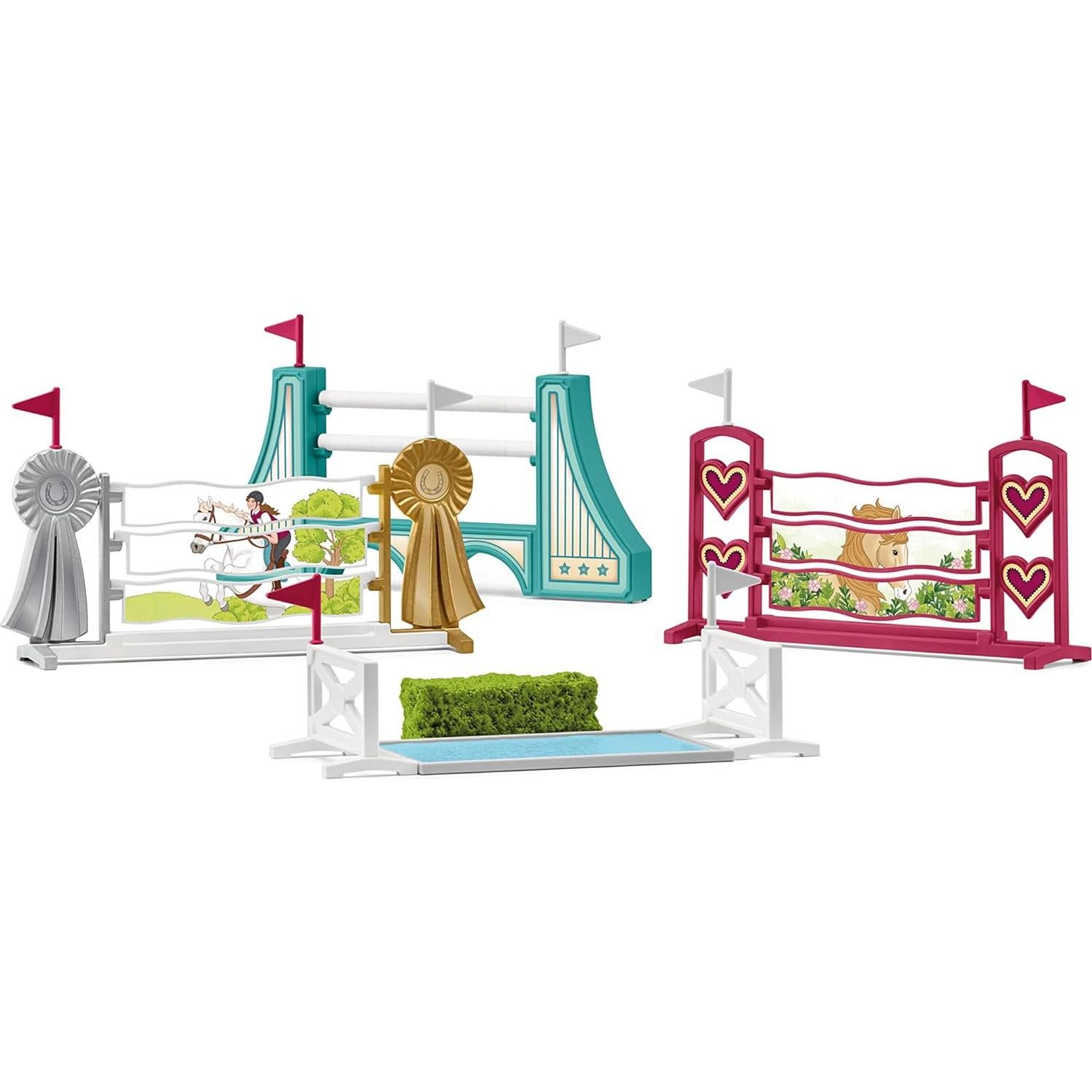 Set de Accesorios de Obstáculos para Caballos Schleich 42612
