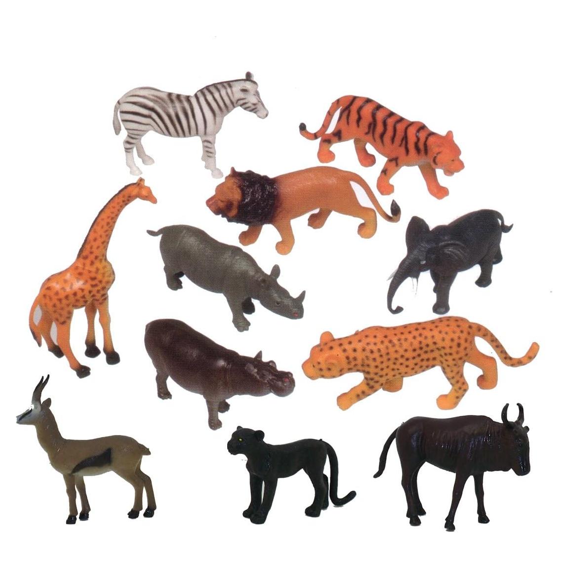 Juego de Animales Salvajes Get Ready Kids 11 Piezas