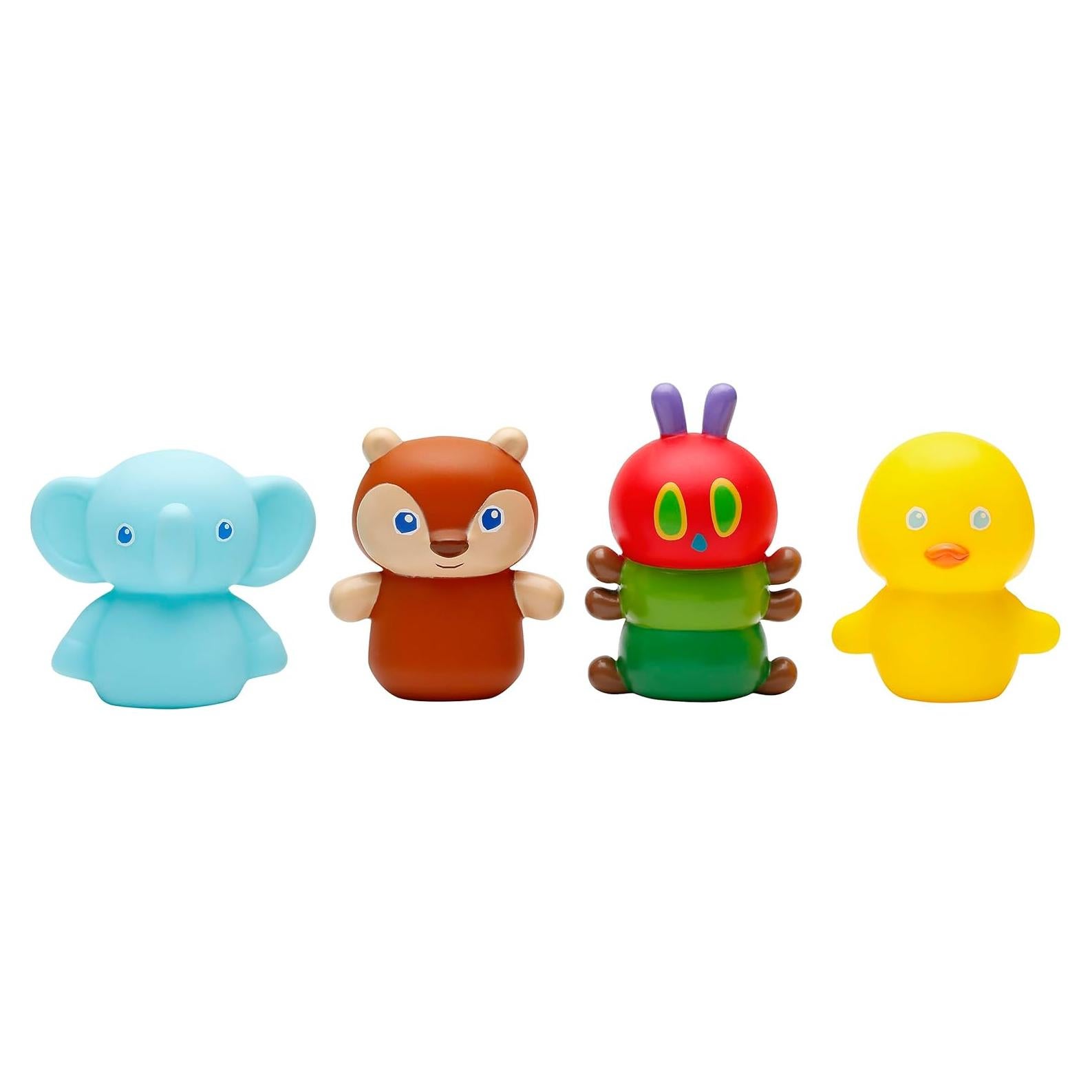 Eric Carle 4 Piece Finger Puppet Set, Very Hungry Caterpillar and Friends, Oversized, Multi-Colored