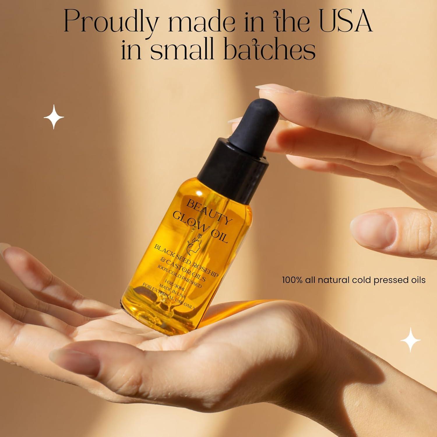 Suero Facial Hidratante Bad Dog 30ml - Aceite Semilla Negra, Rosa Mosqueta y Ricino