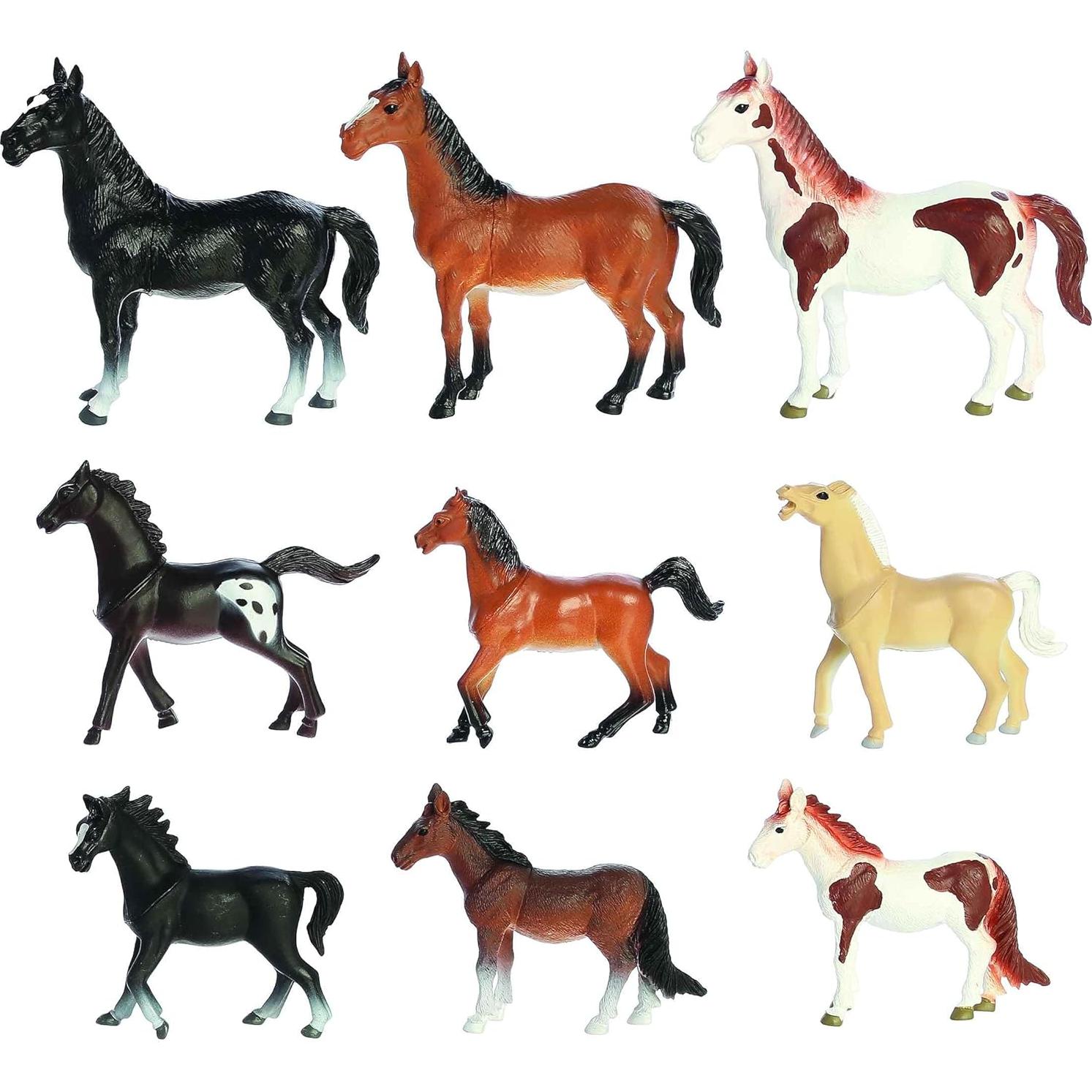 Conjunto de Figuras de Caballo Aurora Toys 29 Piezas