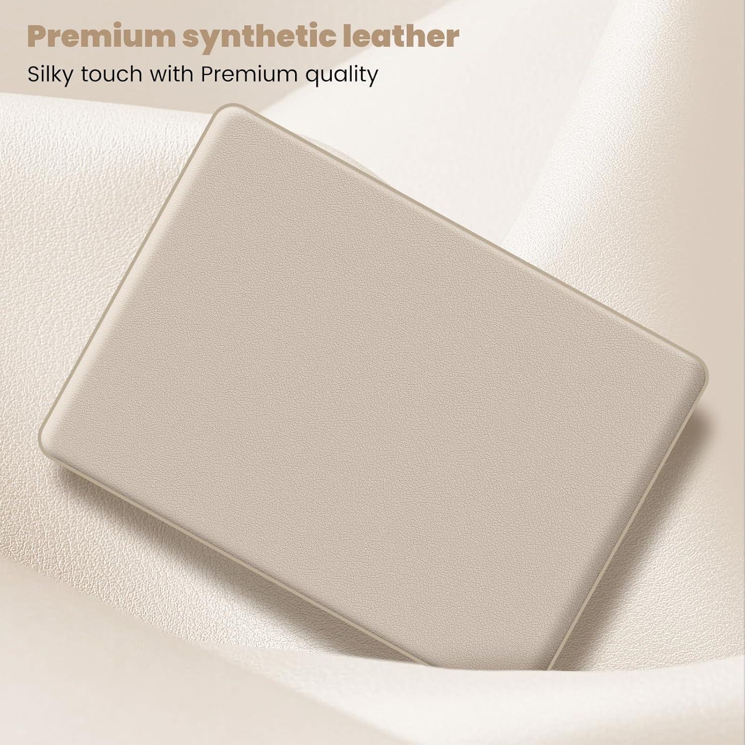 Funda de Cuero Mektron para MacBook Pro 14" 2024 - Oro