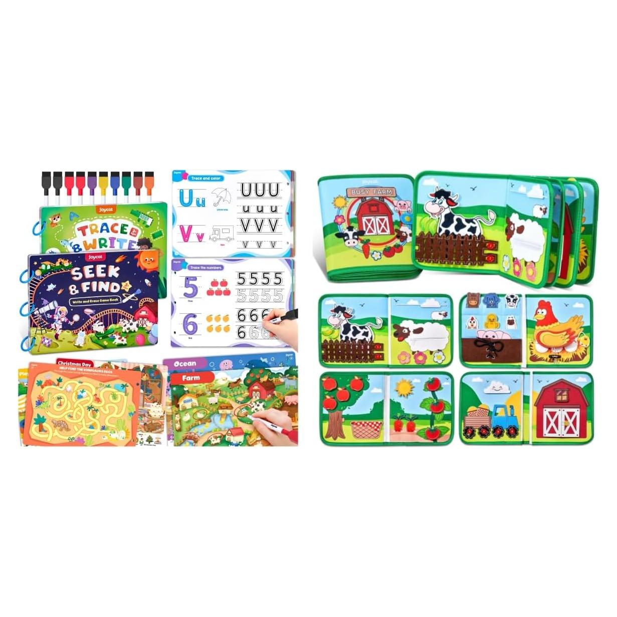 Libro Ocupado JoyCat Animales de Granja 15 Actividades