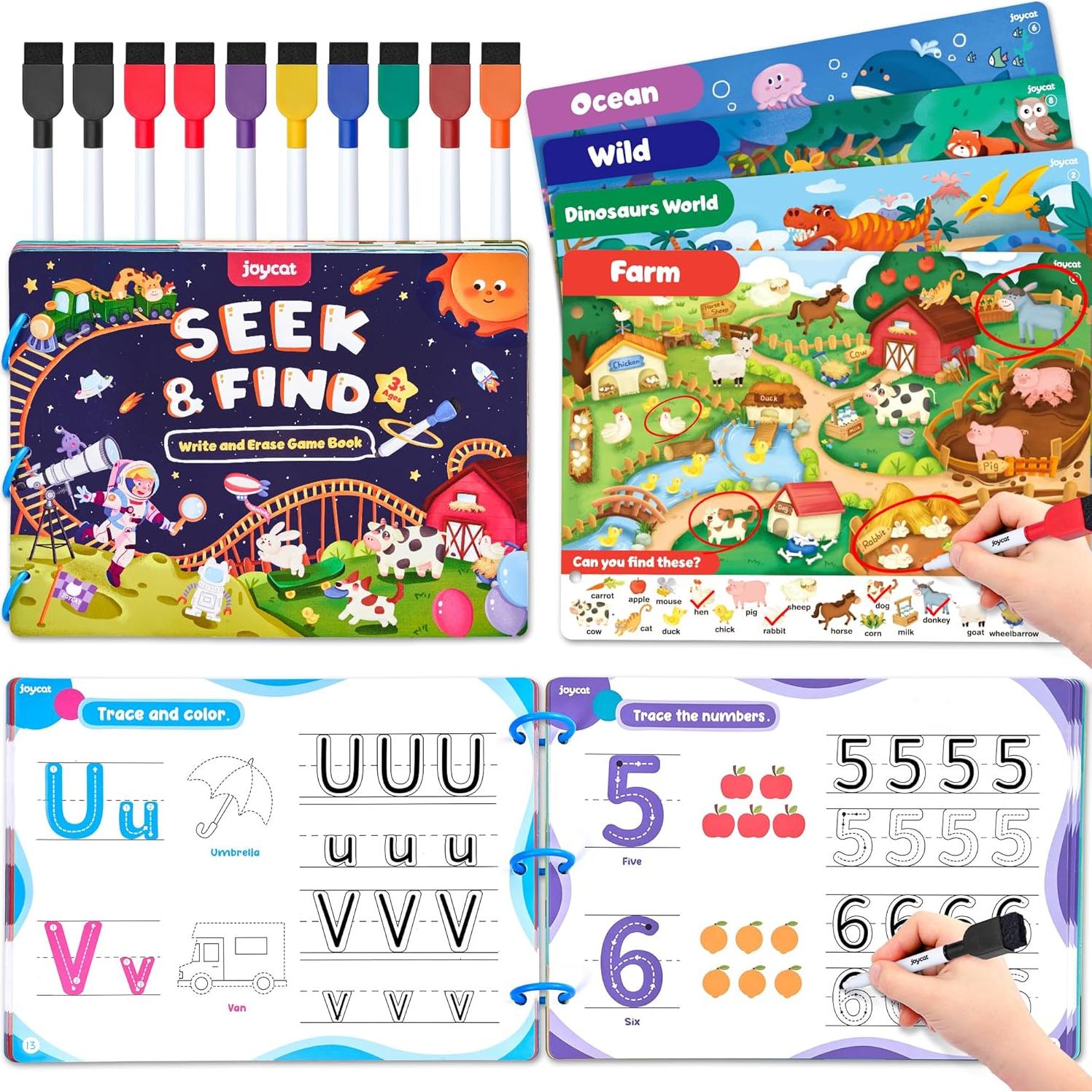 Libro Ocupado JoyCat Animales de Granja 15 Actividades