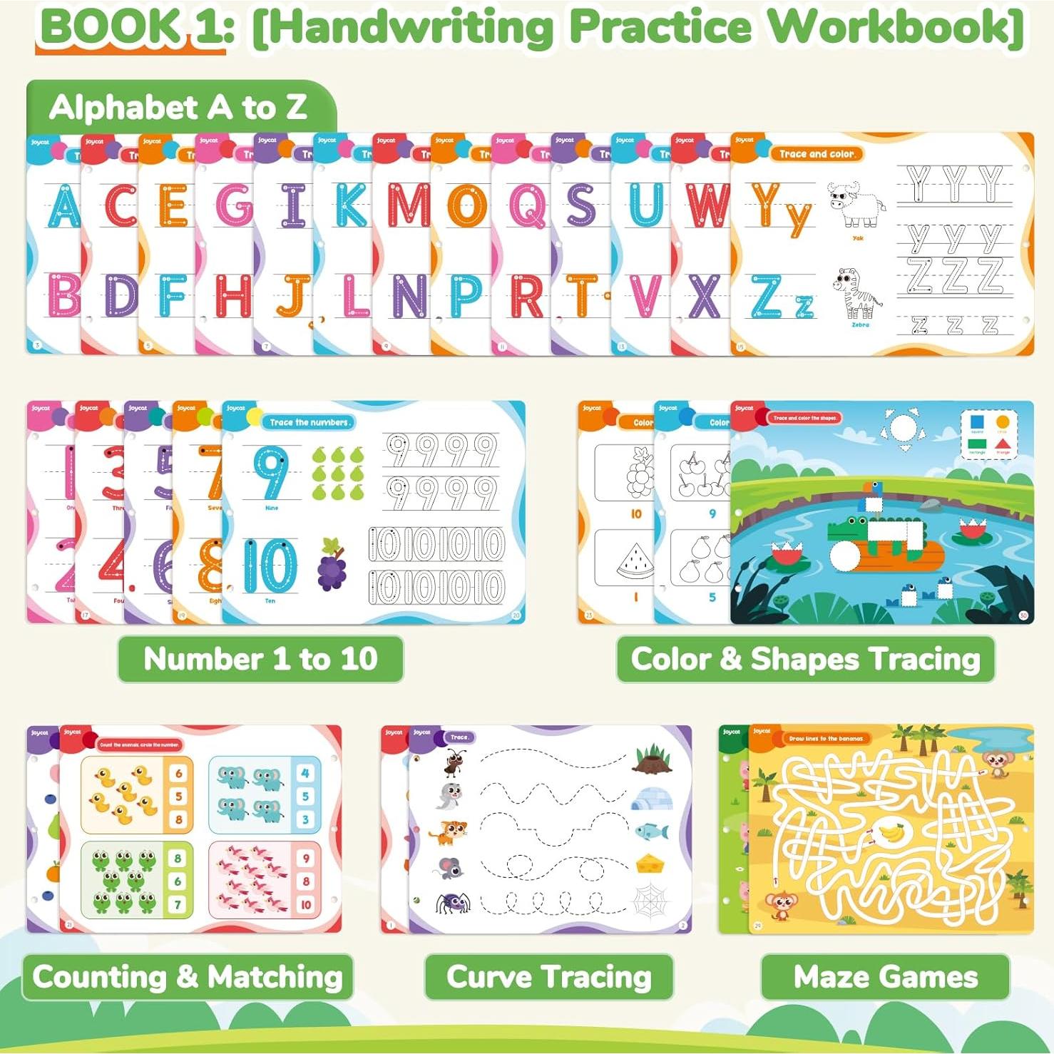 Libro Ocupado JoyCat Animales de Granja 15 Actividades