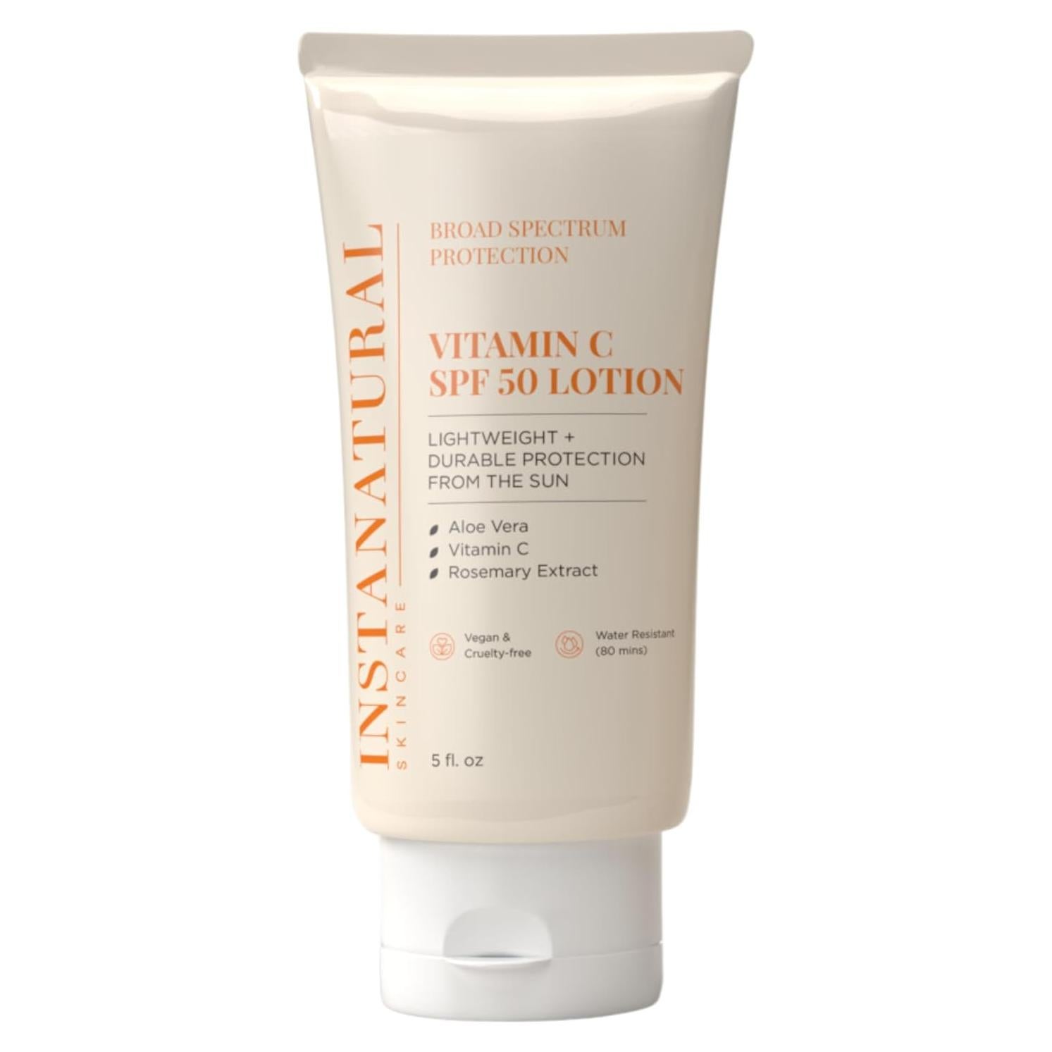 InstaNatural Loción Solar Vitamina C SPF 50 148 ml Hidratante