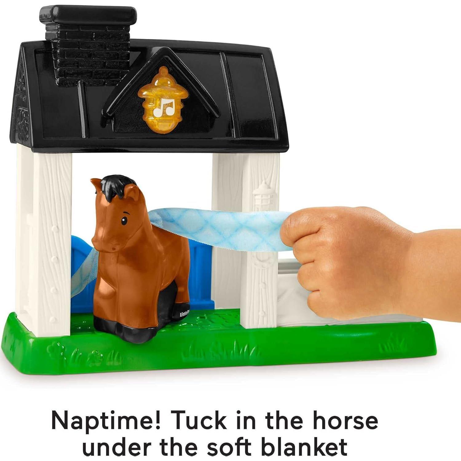 Fisher-Price Establo Caballo Juguete con Luces y Sonidos