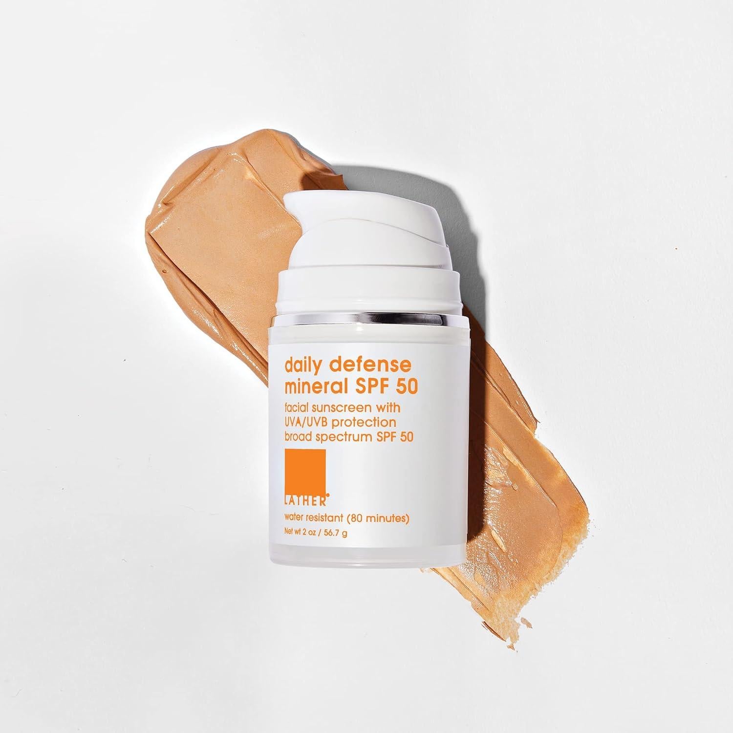 Protector Solar Mineral LATHER Defensa Diaria SPF 50 - 59 ml