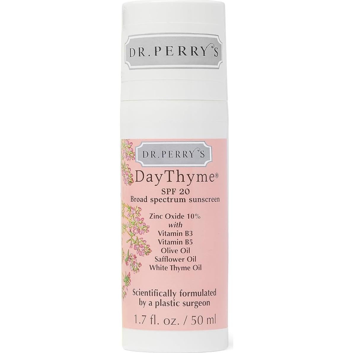 Protector Solar Diario SPF 20 Dr. Perry - Óxido de Zinc y Vitaminas