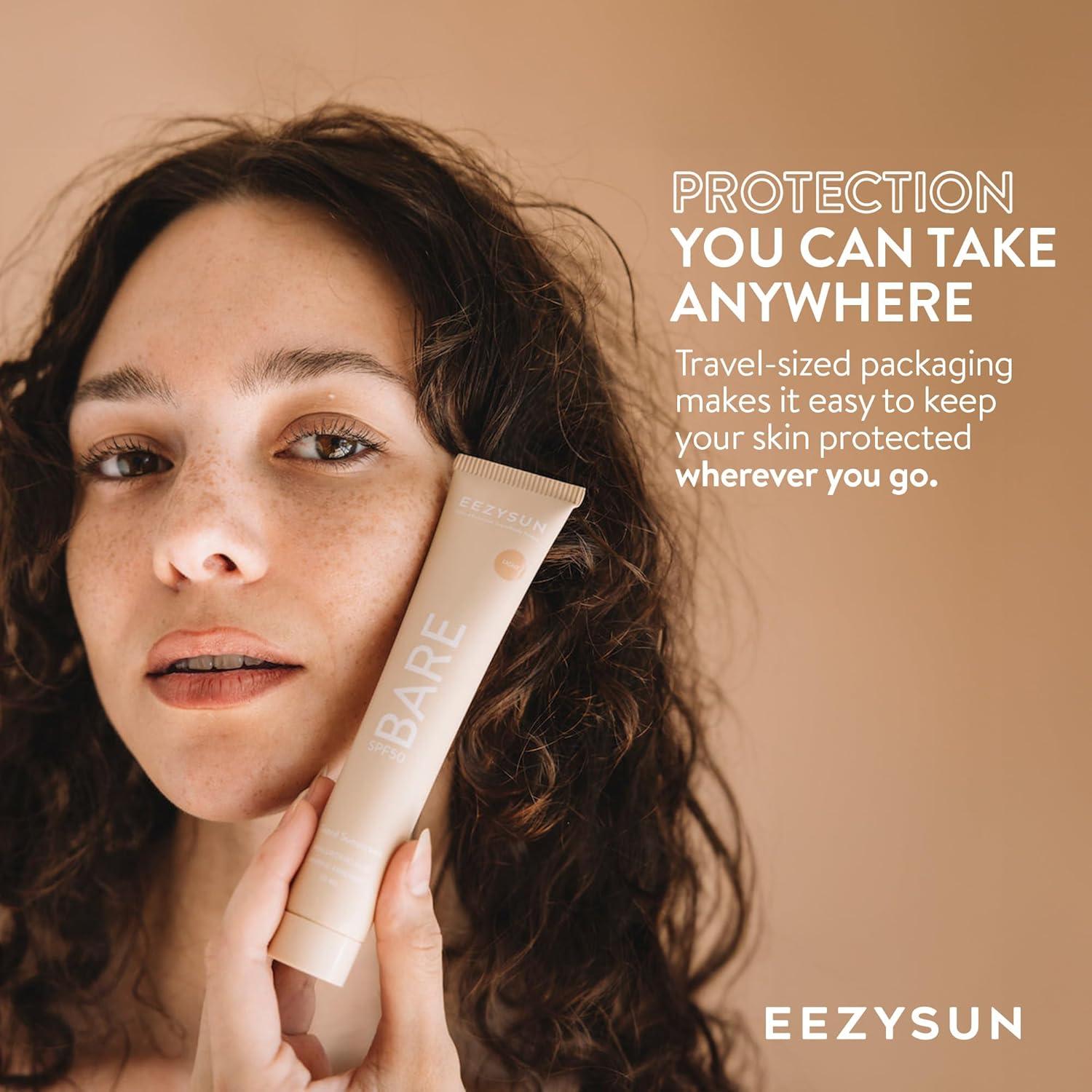 BARE Protector Solar Tinte SPF 50 - No Graso, 49.8 ml