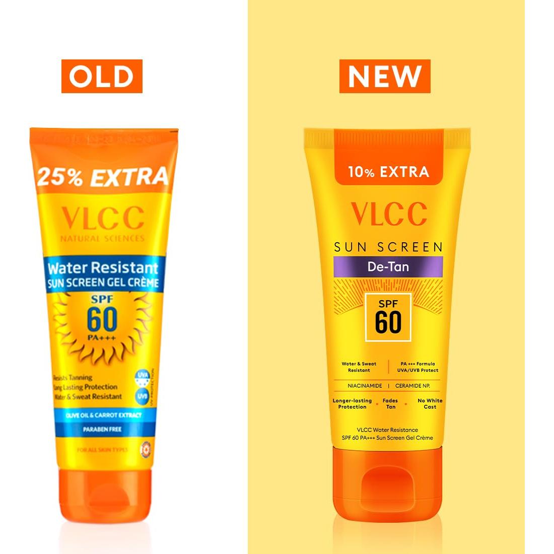 Gel Crema Solar VLCC Resistente al Agua SPF60 100g