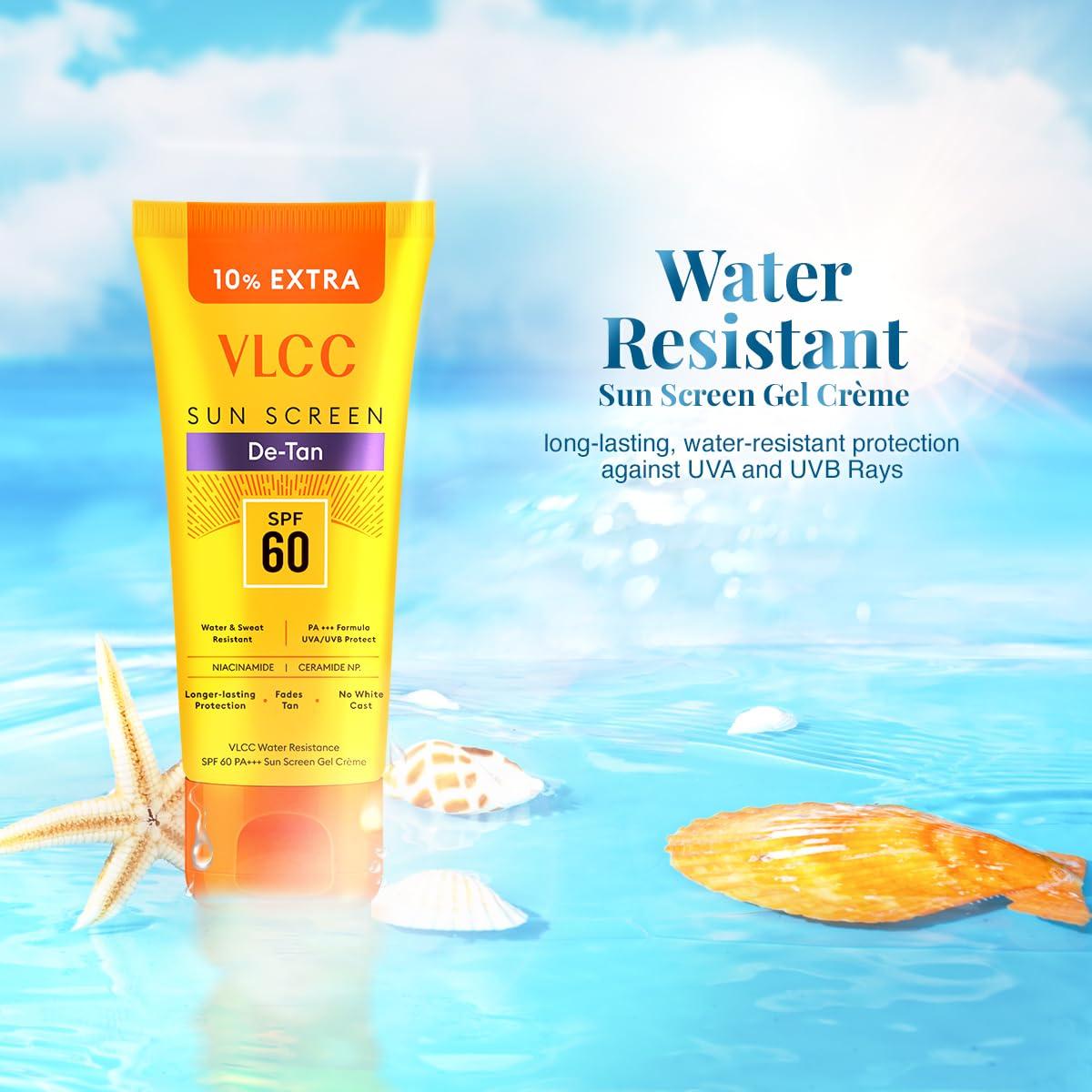 Gel Crema Solar VLCC Resistente al Agua SPF60 100g