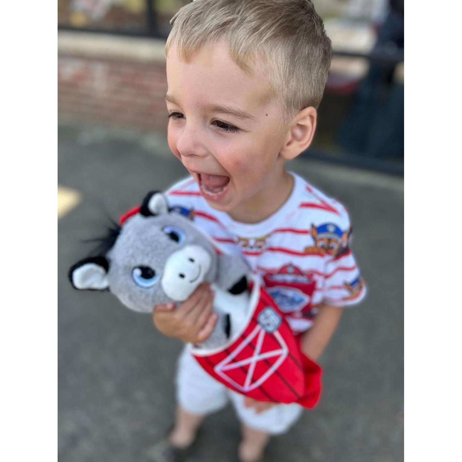 Fiesta Toys Vaca Envueltos Bebés - Peluche y Transportador