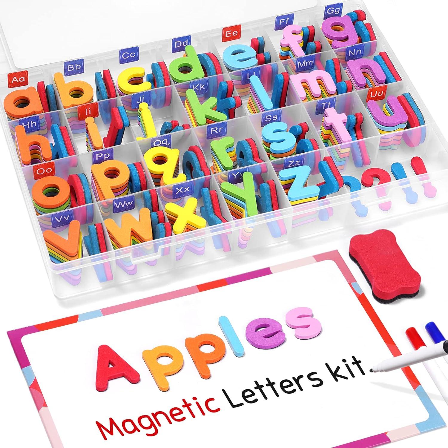 Kit de Letras Magnéticas Gamenote + Tablero Montessori 15 en 1