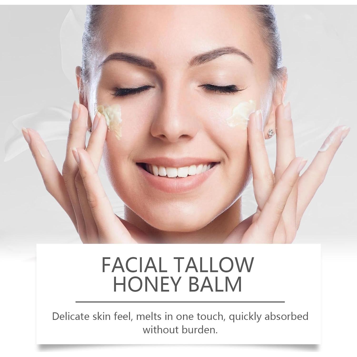 Bálsamo Facial y Corporal de Tallow de Res y Miel 136g