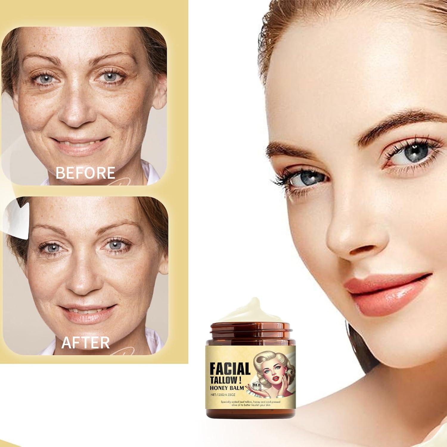 Bálsamo Facial y Corporal de Tallow de Res y Miel 136g