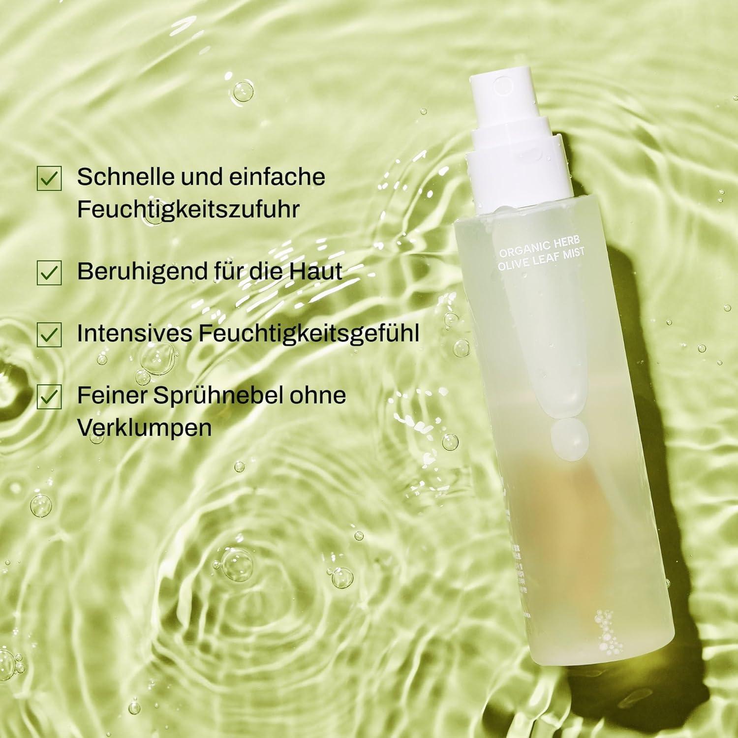 Mist Facial Orgánico Whamisa Hoja de Olivo 100ml Hidratante