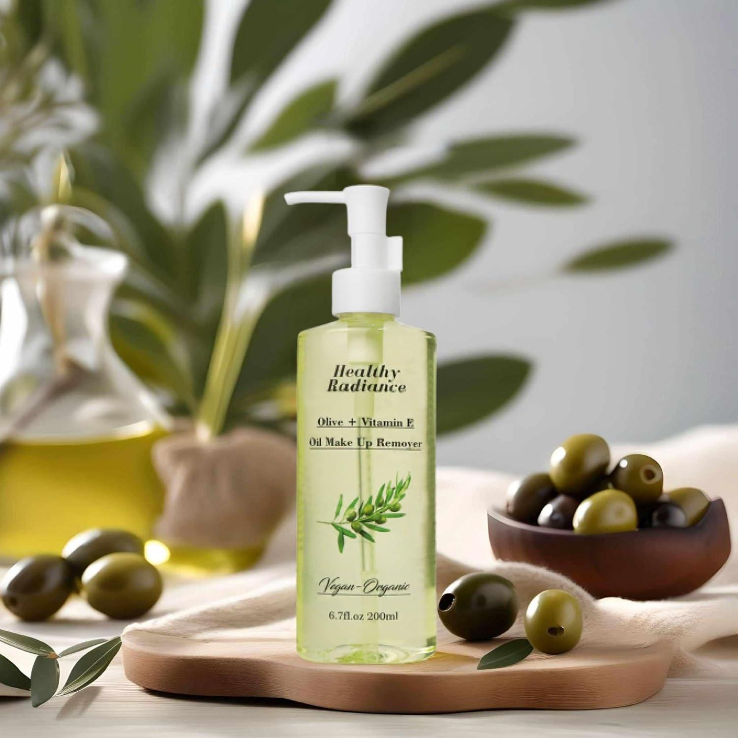 Desmaquillante Orgánico Vegano Healthy Radiance 200 ml Aceite de Oliva