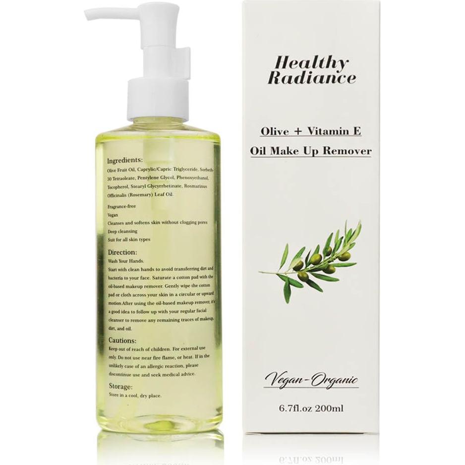Desmaquillante Orgánico Vegano Healthy Radiance 200 ml Aceite de Oliva