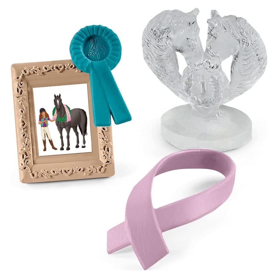 Set Accesorios Torneos Schleich Club de Caballos 4 Piezas