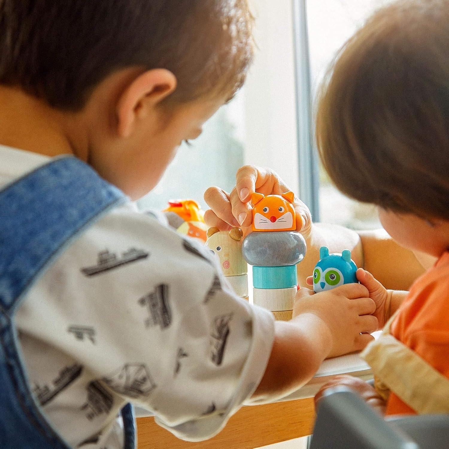 Juguete de Apilamiento HABA Animales del Bosque 15 Piezas