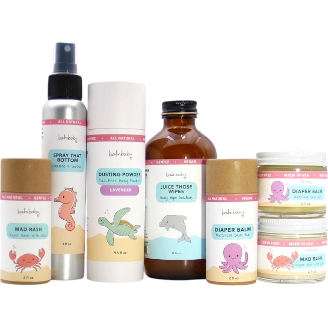 Bálsamo para Pañales Balm Baby - Crema Natural Vegana 2 Unidades